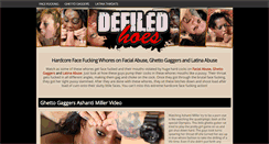 Desktop Screenshot of defiledhoes.com